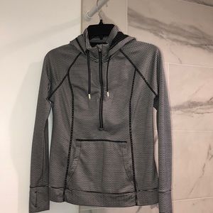 Womens’ Pullover Athletic Half Zip-Up Hoodie